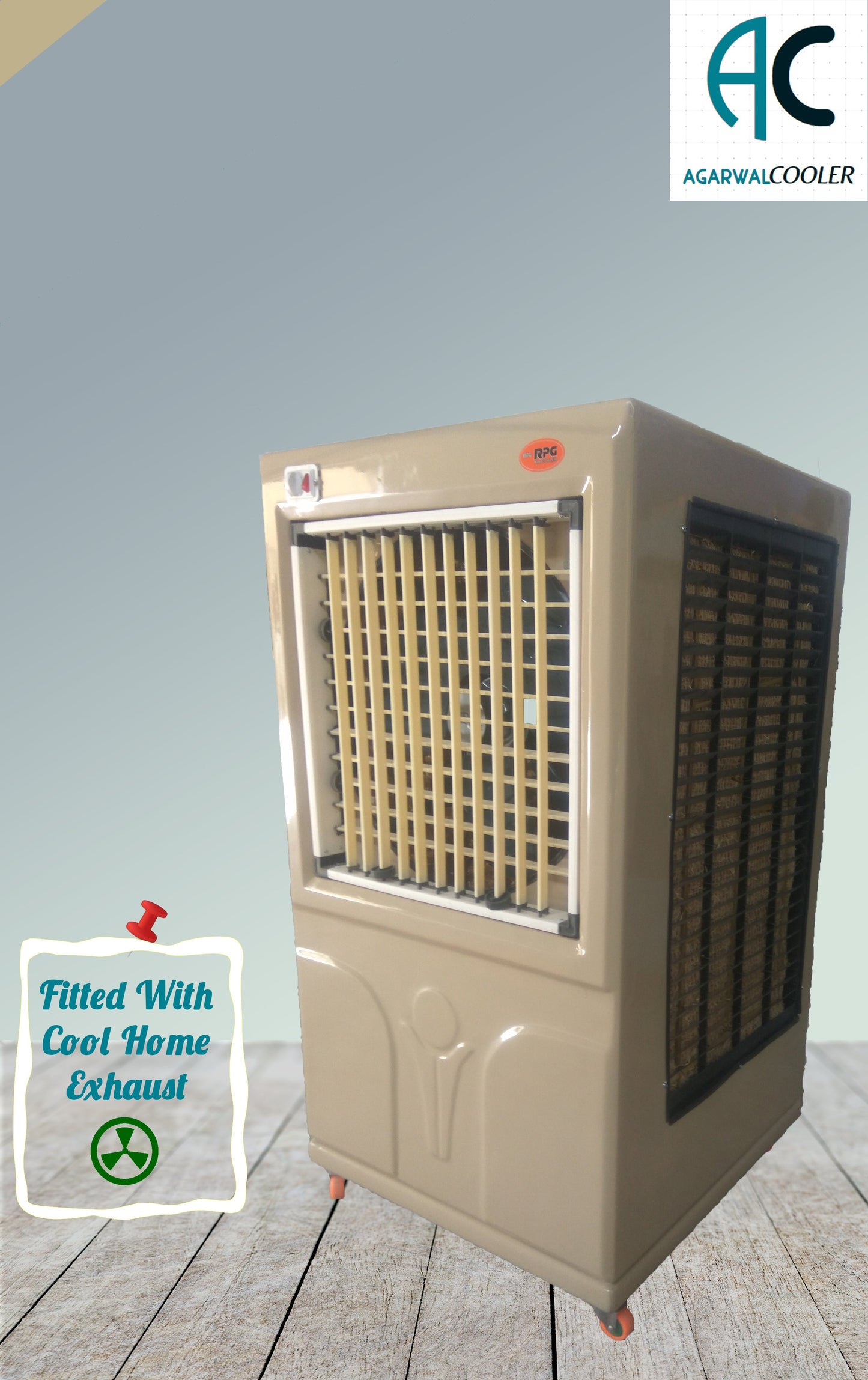 Fiber Cooler 20" Fiber Trolley with Cool Home Kit