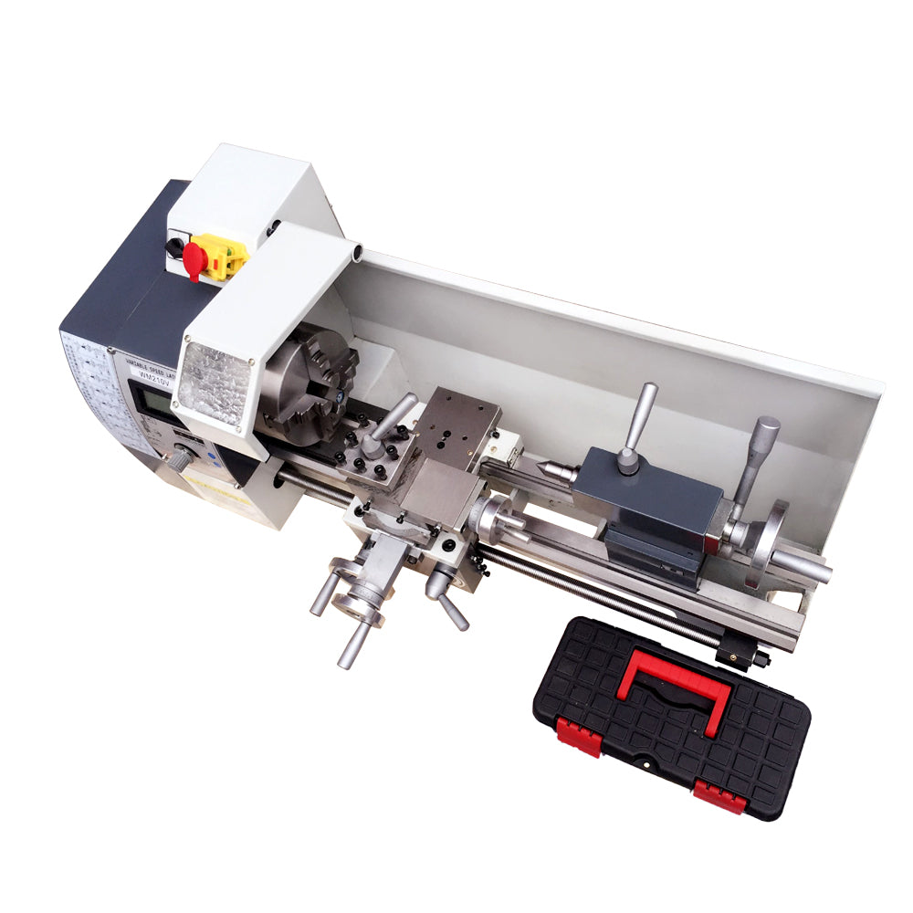 WM210V Inch Precision Metal Bench Lathe 900W