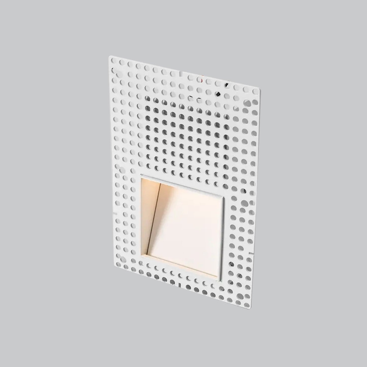Frameless LED Sensor Wall Light With Perforated Panel Design