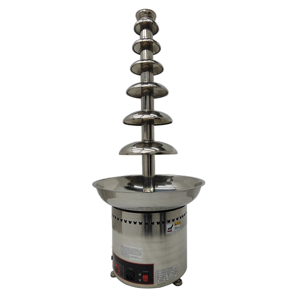 110V Chocolate Waterfall Fountain 7 Tiers
