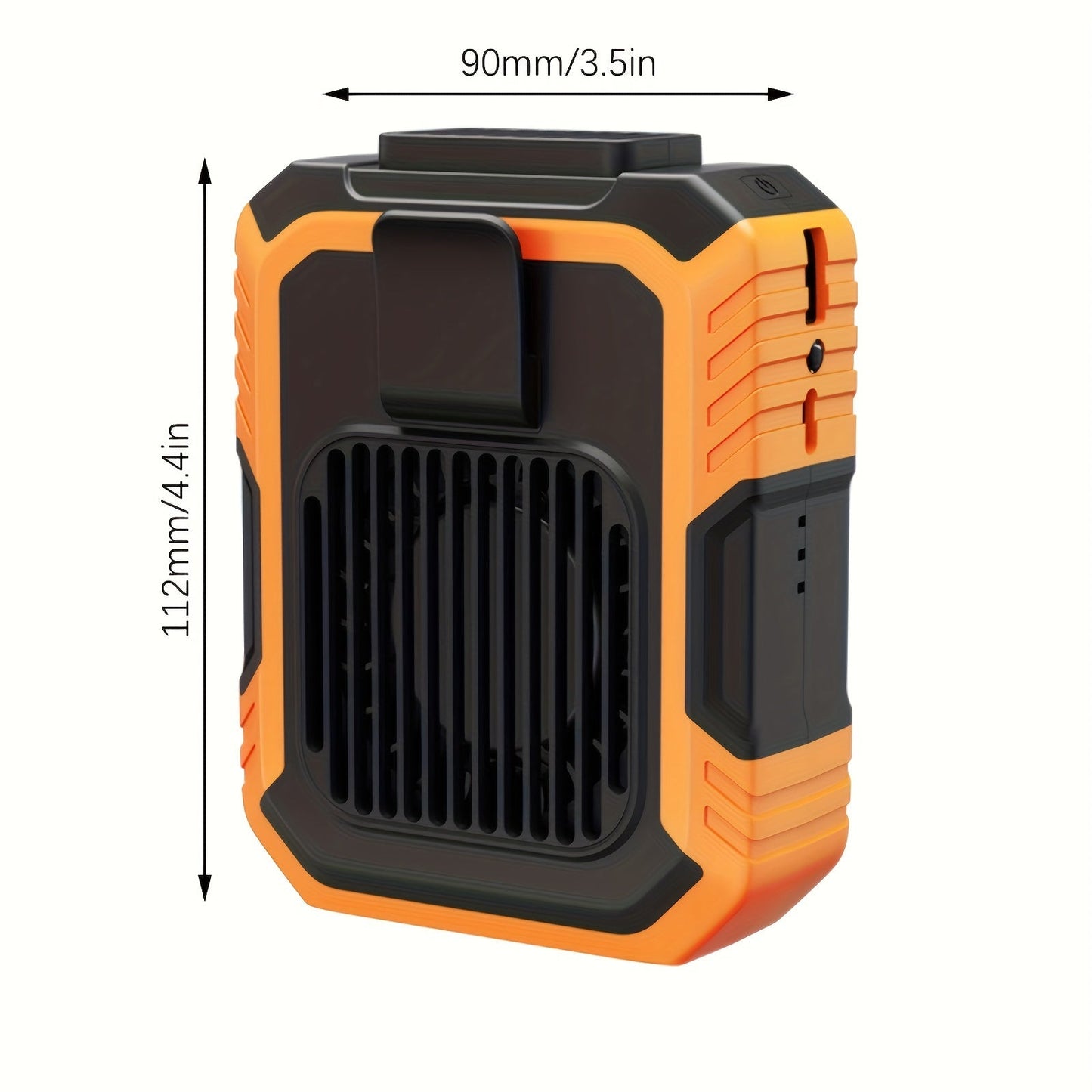 Bladeless Waist Fan with Belt Clip, USB Rechargeable TJR6L7P