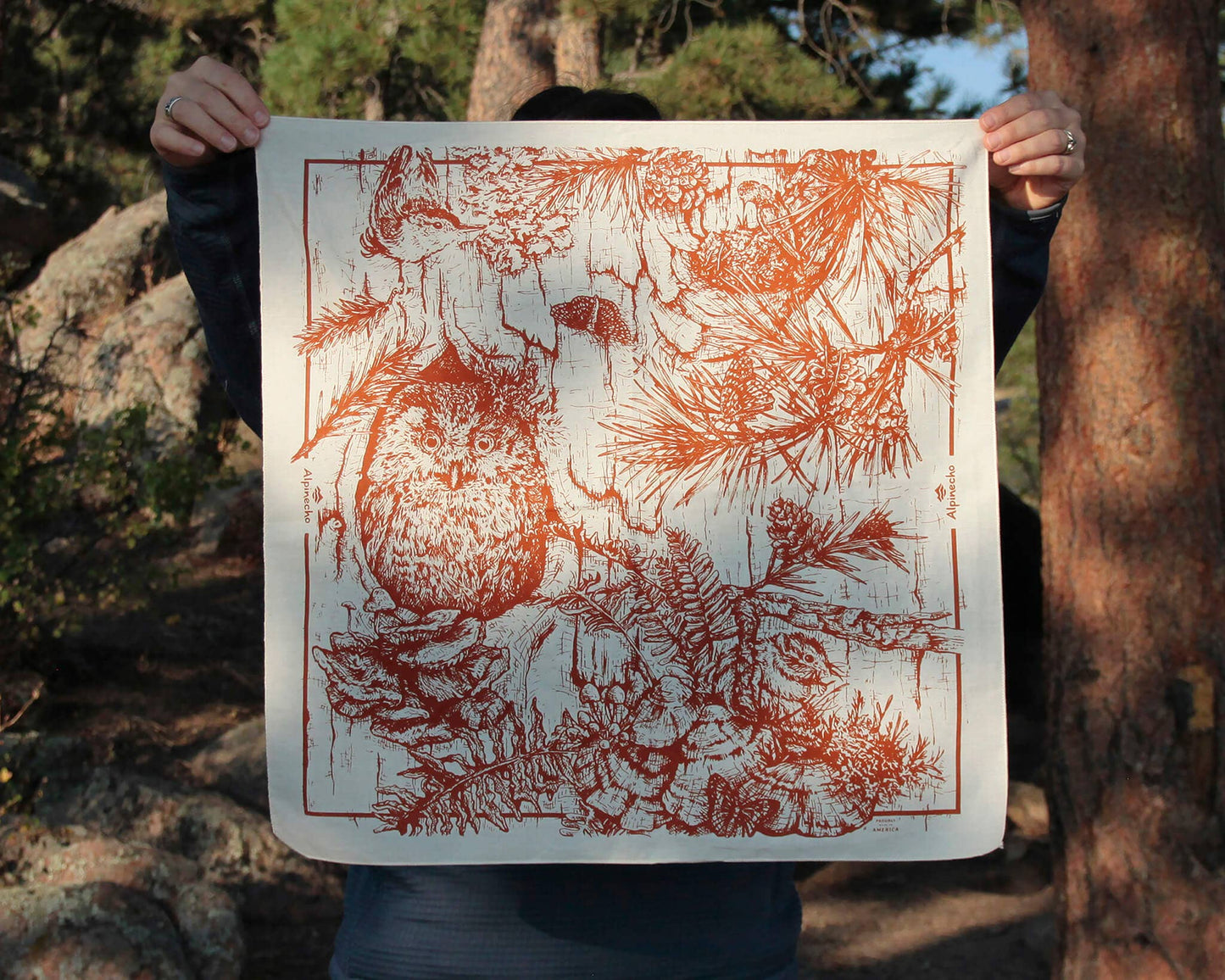 Alpinecho - Tree Life Cotton Bandana