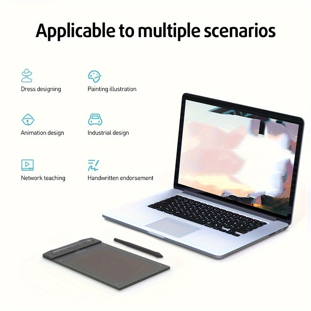XENX Drawing Tablet 8192 Pressure Levels 5080 LPI - XJS0