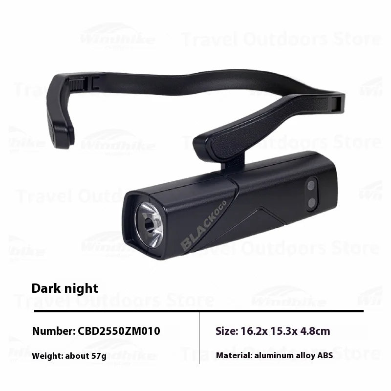 BLACKDOG X1 Head Mounted Flashlight Portable Headlamp Strong Light Super Bright Light Rechargeable Ear Wear Outdoor Sports Night Running Lamp
