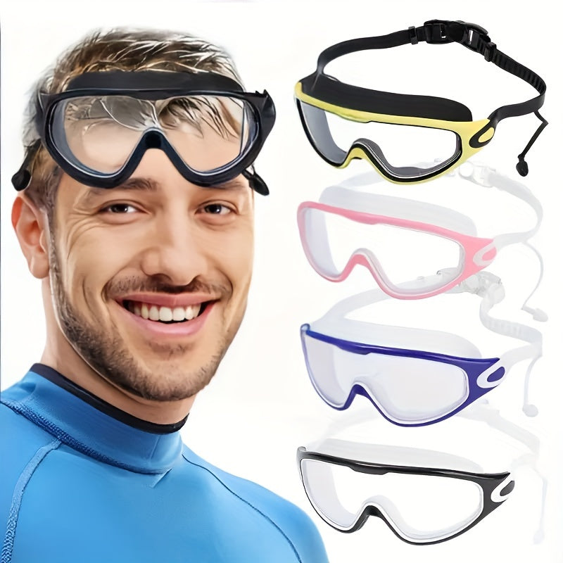 Adult Swimming Goggles, HD Anti-Fog Waterproof TJR7B4D