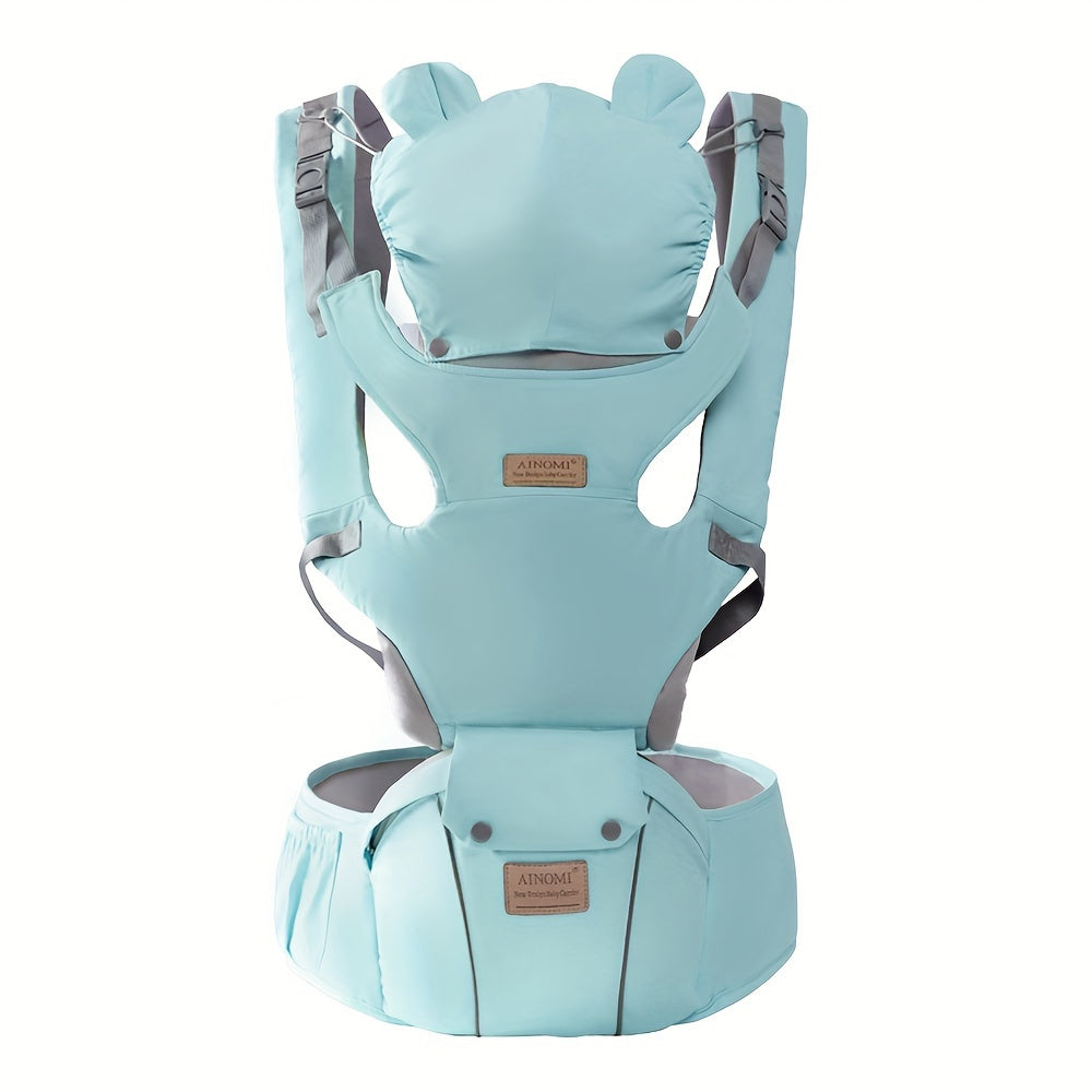 6in1 Ergonomic Baby Harness with Hip Seat Gray-TE1N