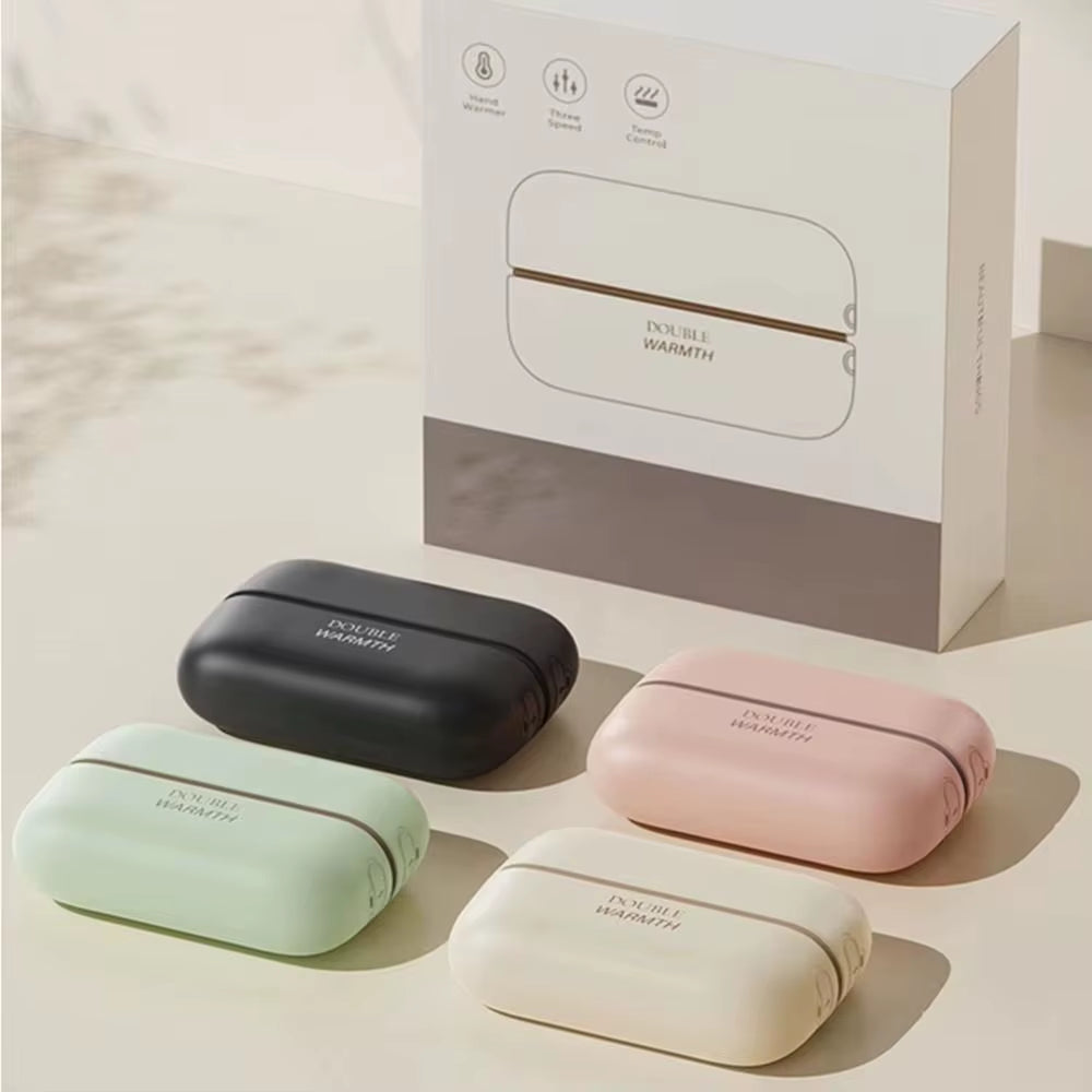 2-in-1 Portable Hand Heater with Strong Magnetic Design