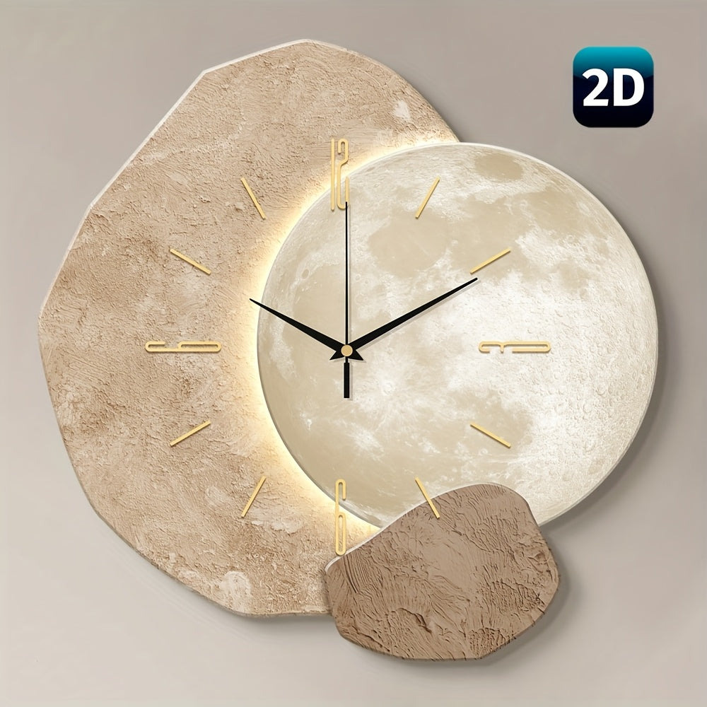 Minimalist Moon Phase Wall Clock- HMT17WC