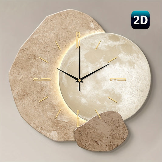 Minimalist Moon Phase Wall Clock- HMT17WC