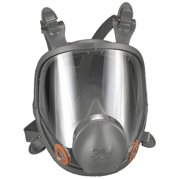 Respirator Full Face Mask Medium 6800 Without Cartridge