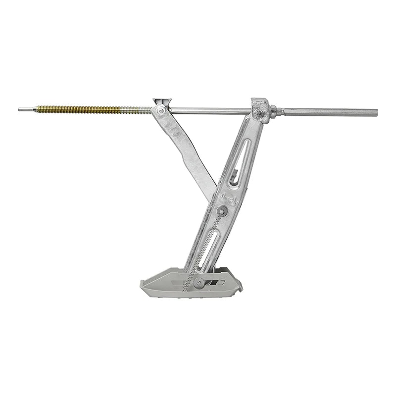 ProPlus Caravanhoeksteun 1000kg 605x280mm H:470mm incl. stabilisatievoet en verlengd uitdraaimechanisme