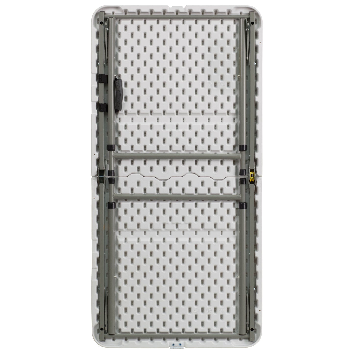 4-Foot Height Adjustable Bi-Fold Plastic Folding Table