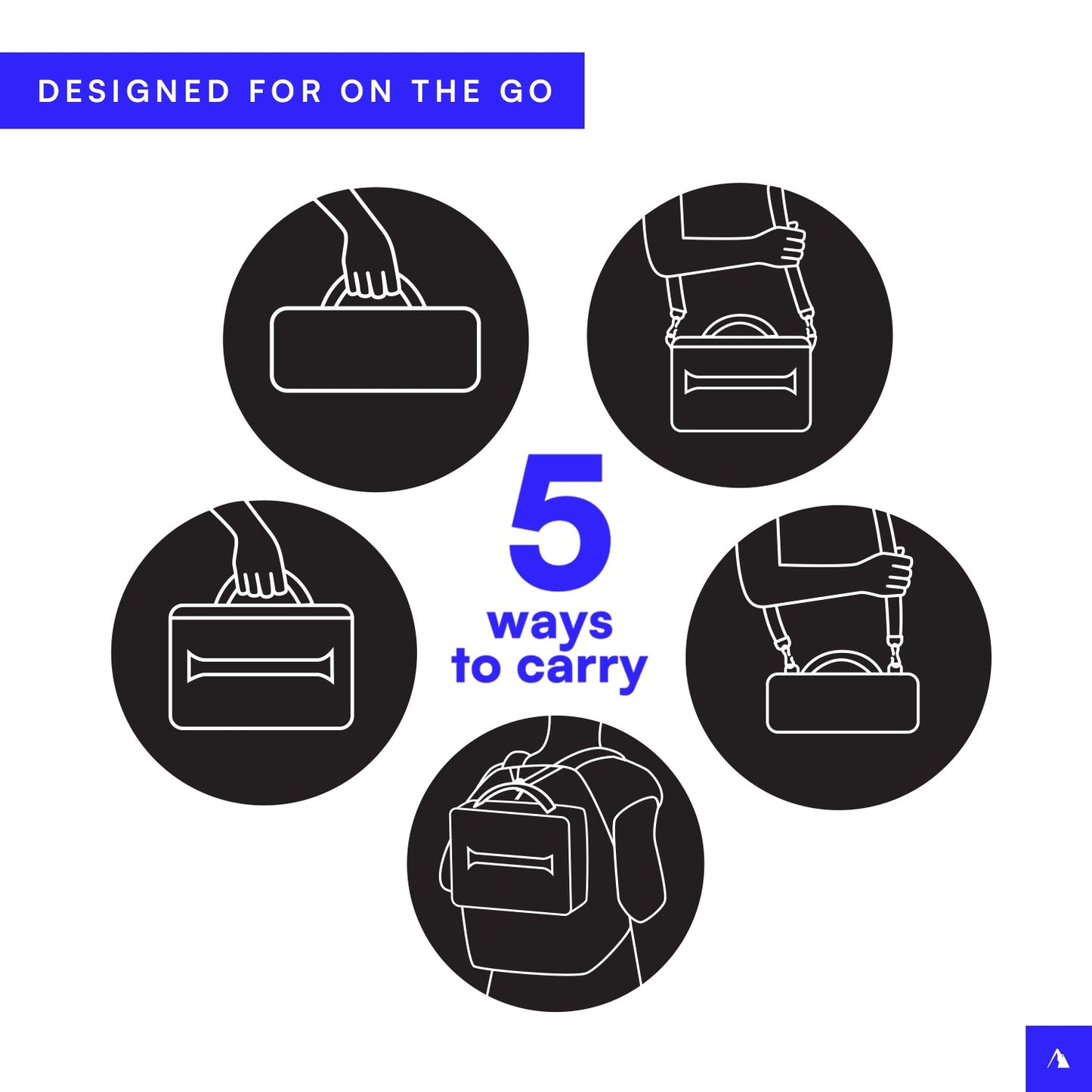 Fridge Cold Crush Resistant Expandable Lunch Bag