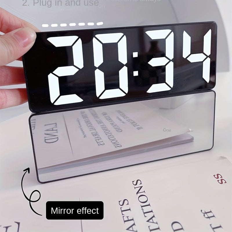 LED Digital Alarm Clock- HMT12M6