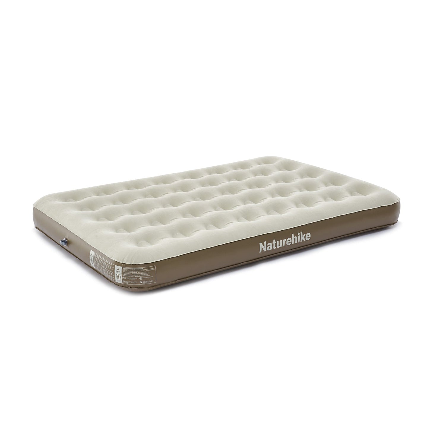 Naturehike SUN BEAUTY PVC Air Mattress Bed Outdoor Portable Moisture-proof Skin-Friendly Camping Sleeping Mat Pad 20CM Double Queen 300kg Max Load