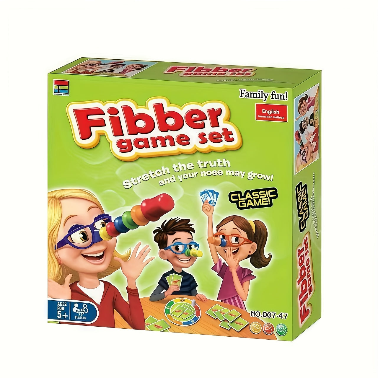 Fun Long Nose Glasses Toy, Interactive Play TJR7L4D