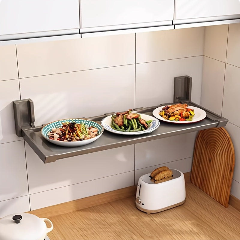 WallMounted Folding Kitchen Rack-B411