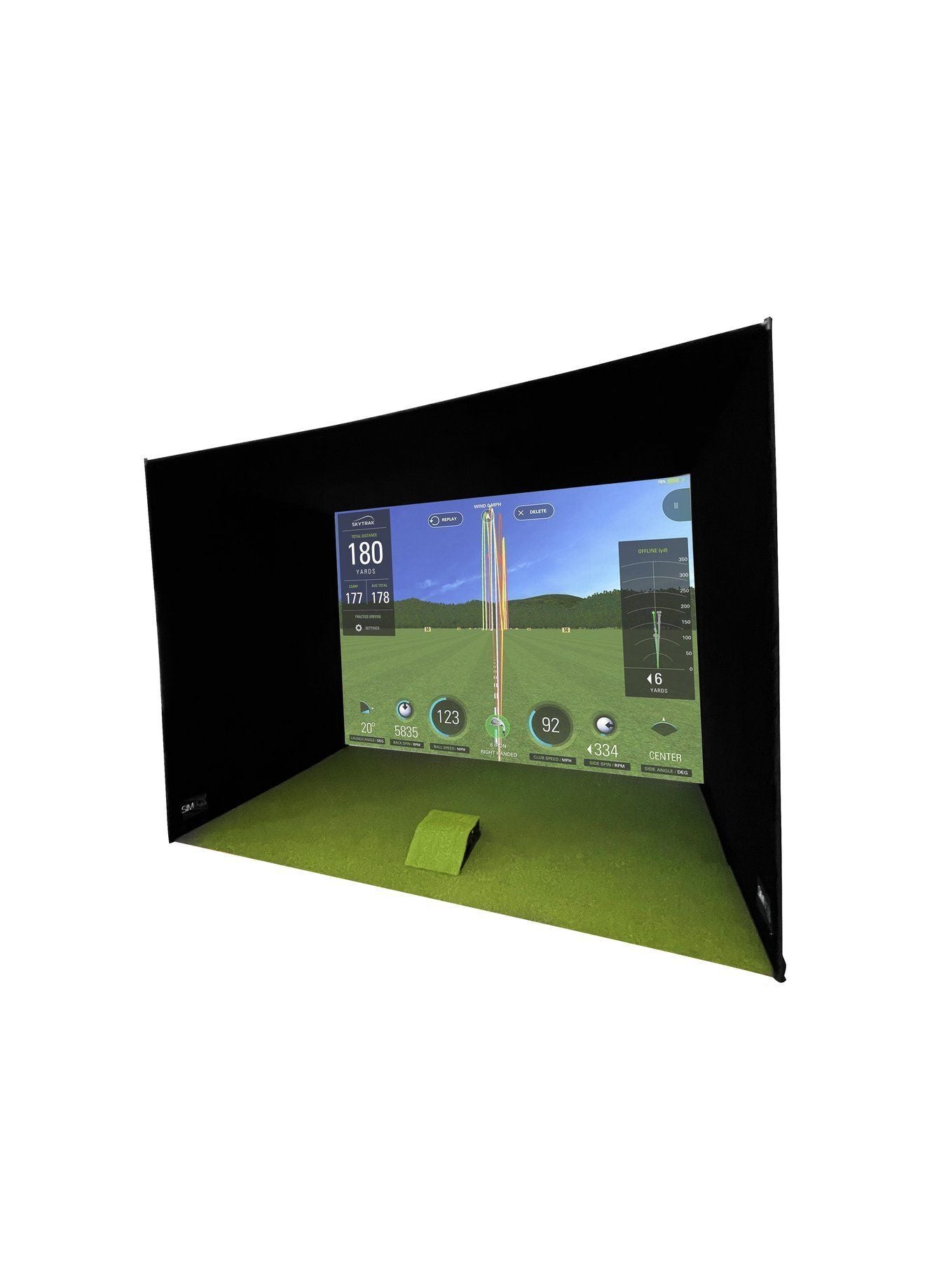 Forward Design Golf Ramp - Floor Mounted Projector Case