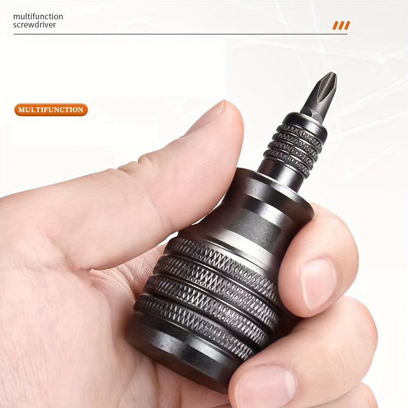 Steel Cannon Screwdriver Set, Titanium Alloy, Portable – TJR6L7Y