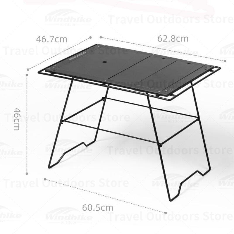 BLACKDOG IGT Camping Combination Table Modular Multi-setting Folding Table Outdoor BBQ Picnic Table Shelf With Storage Bag Load Bearing Up To 100kg