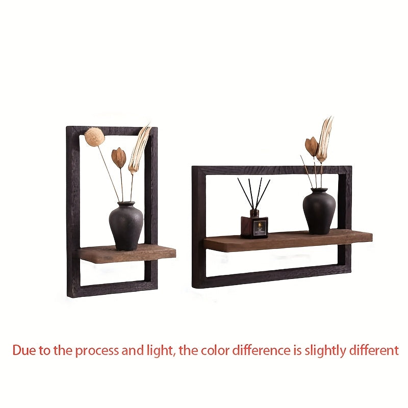 Retro Wooden Wall Shelves- HMT24WS