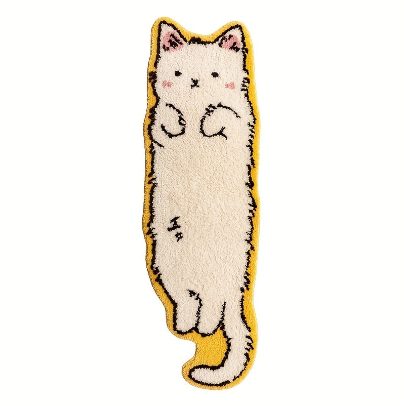 Cartoon Cat Shaped Area Rug - V3NJ