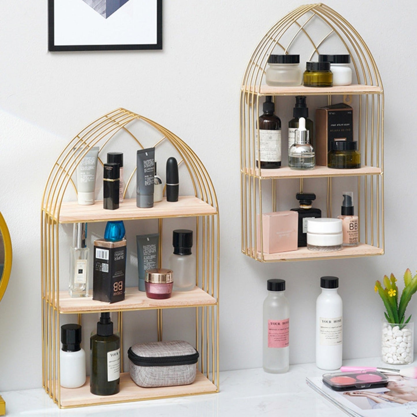 Golden Brooklyn Wall Shelf - IK0Y