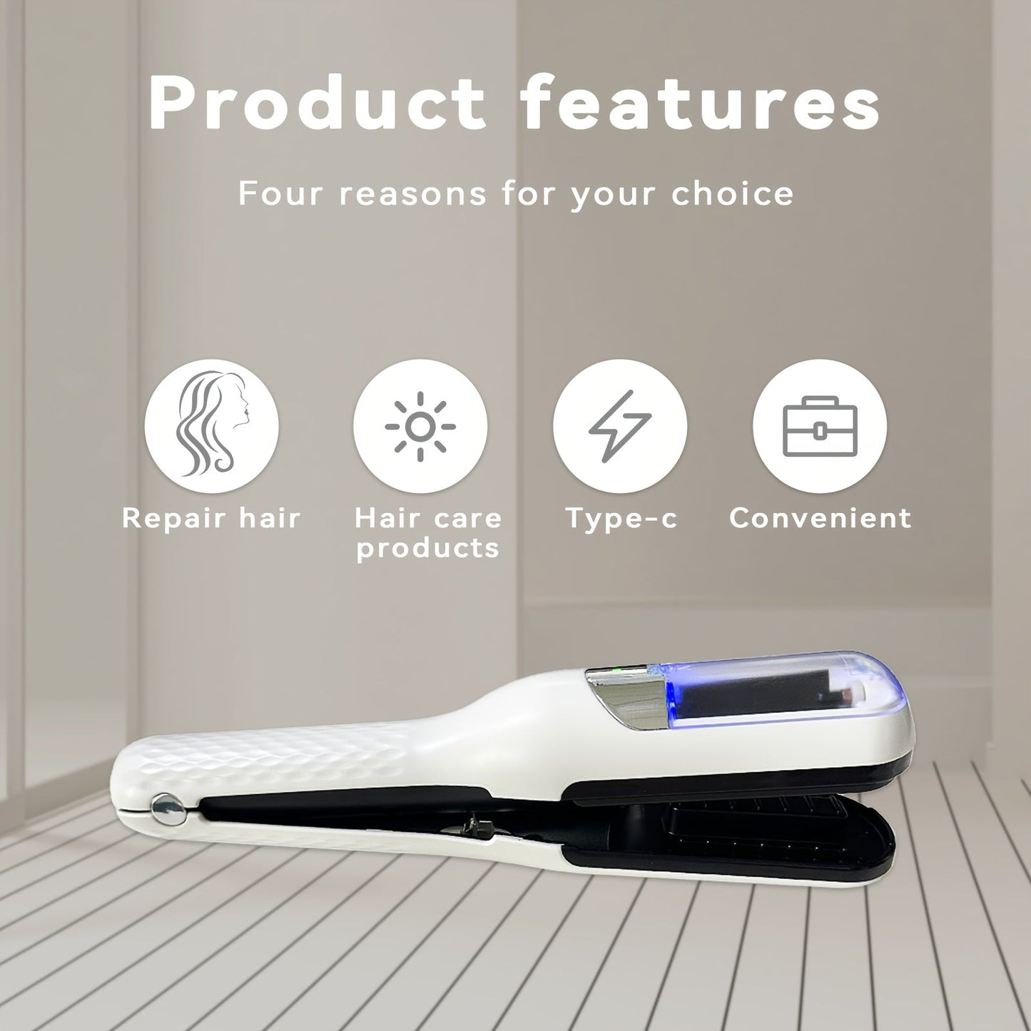 USB Rechargeable Hair Trimmer for Split Ends - IYVU