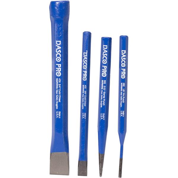 4pc Punch & Chisel