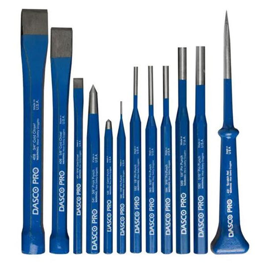 12pc Punch & Chisel Kit