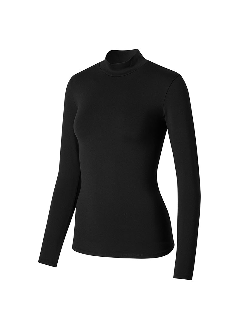 Mock Neck Slimfit Long Sleeve
