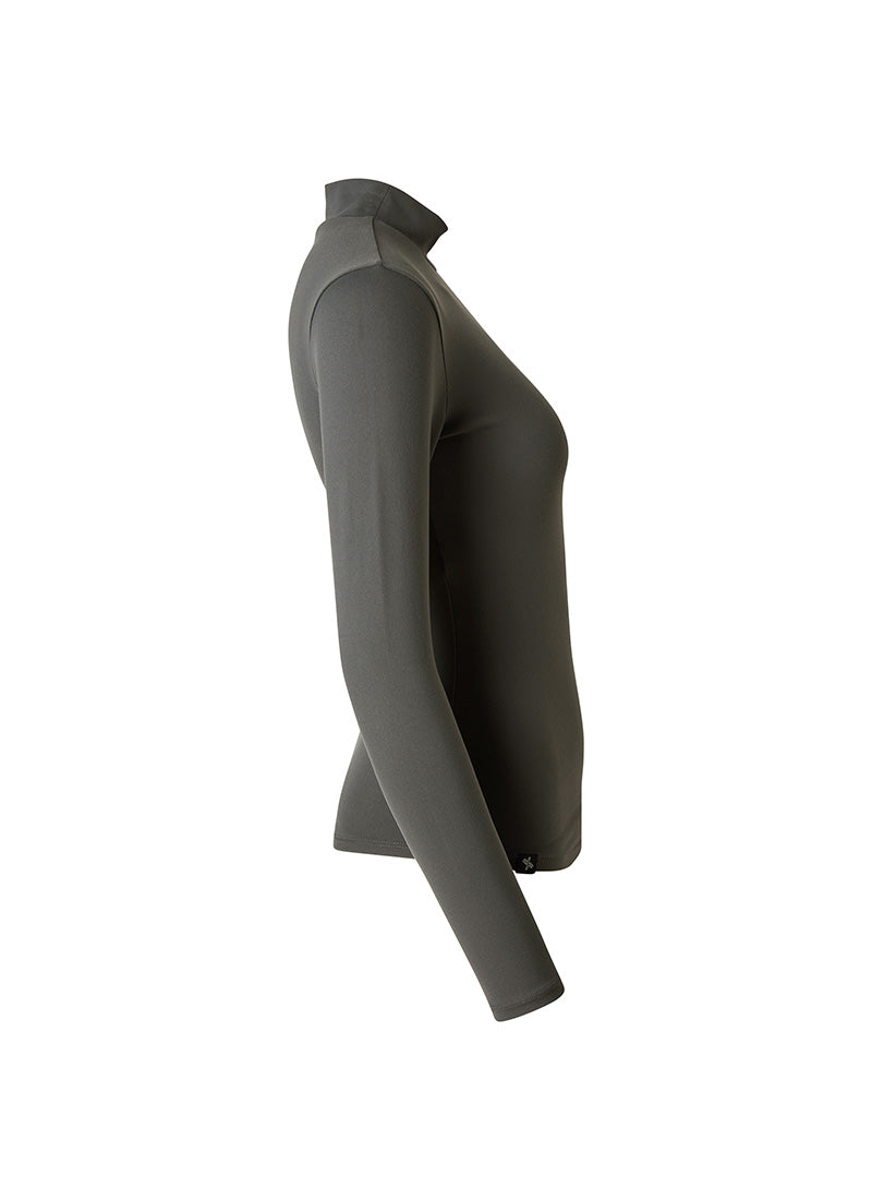 Mock Neck Slimfit Long Sleeve