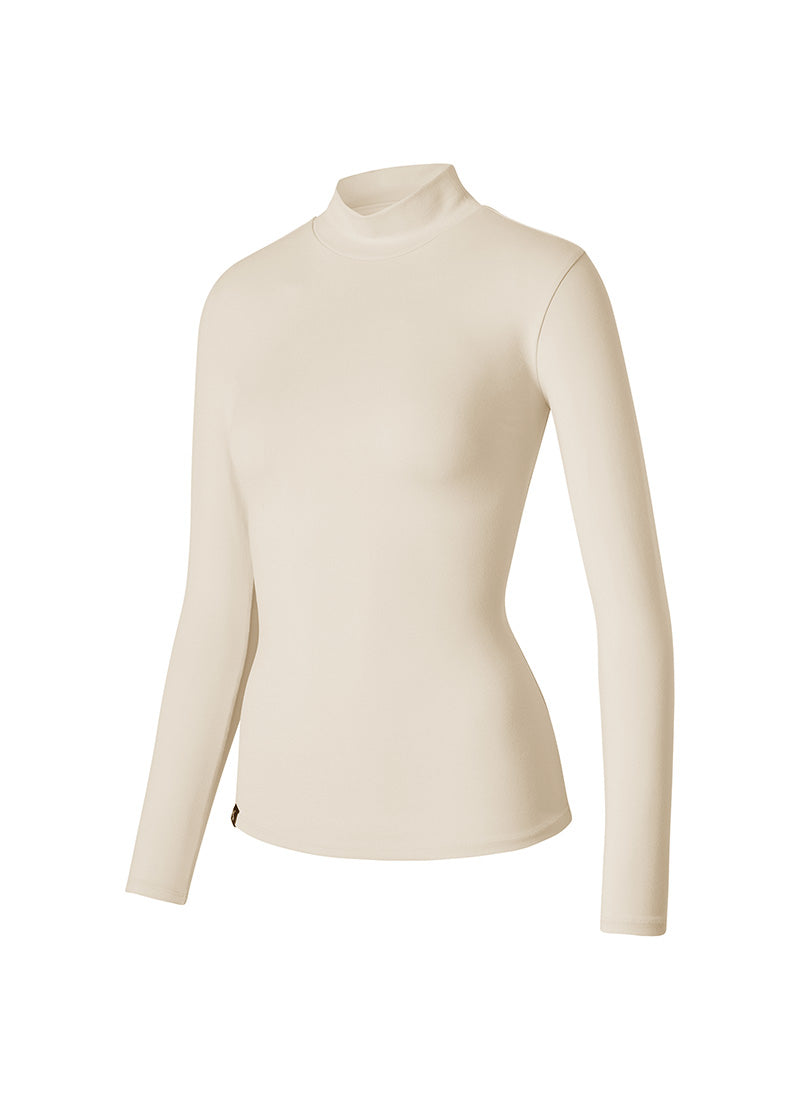 Mock Neck Slimfit Long Sleeve