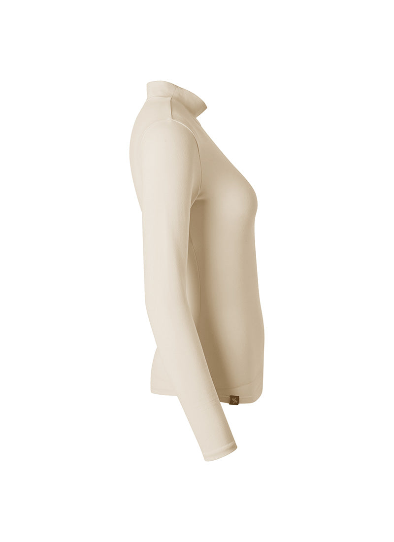 Mock Neck Slimfit Long Sleeve