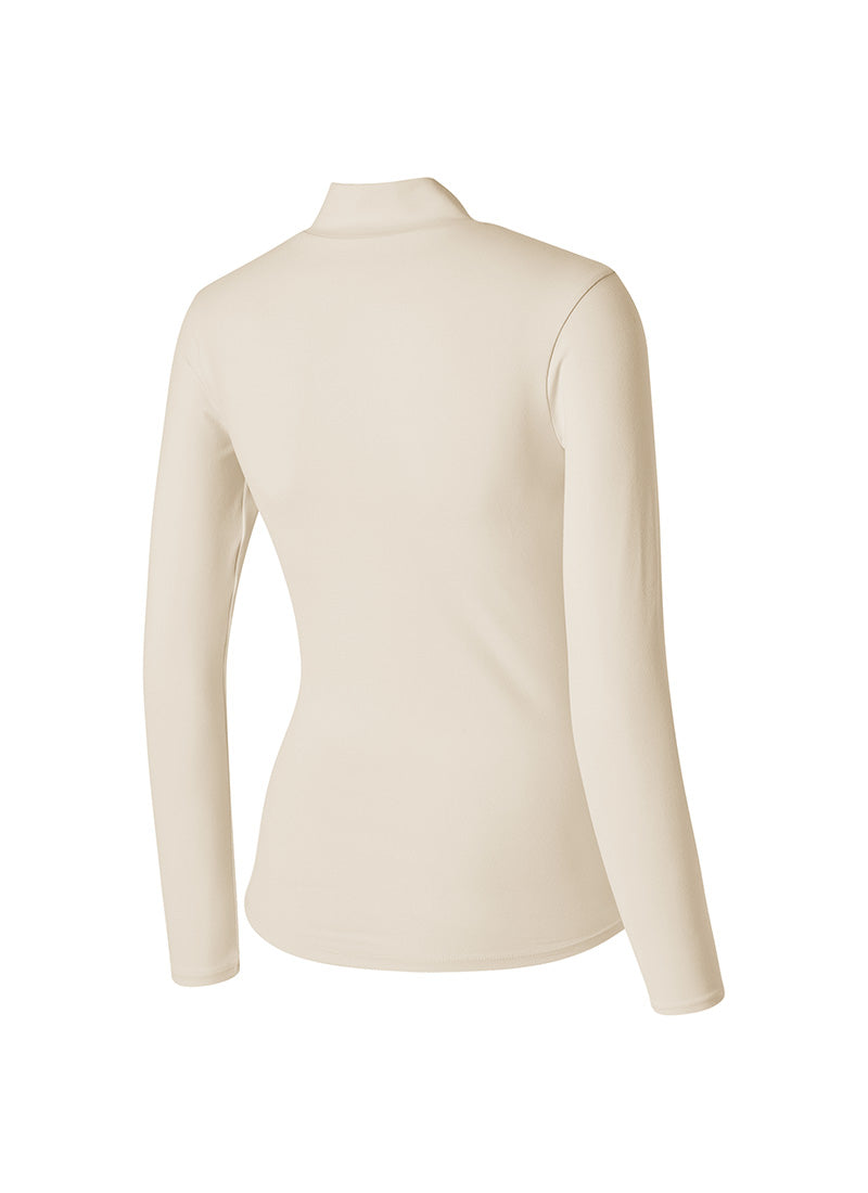 Mock Neck Slimfit Long Sleeve