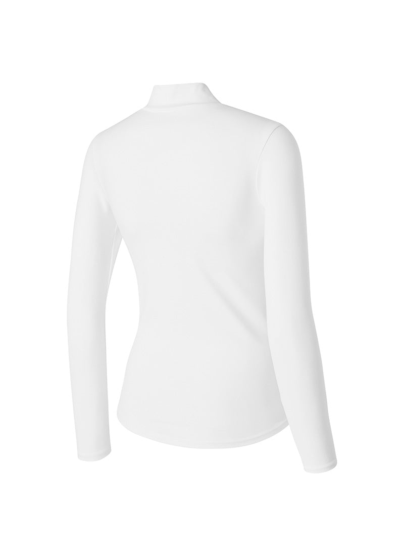 Mock Neck Slimfit Long Sleeve