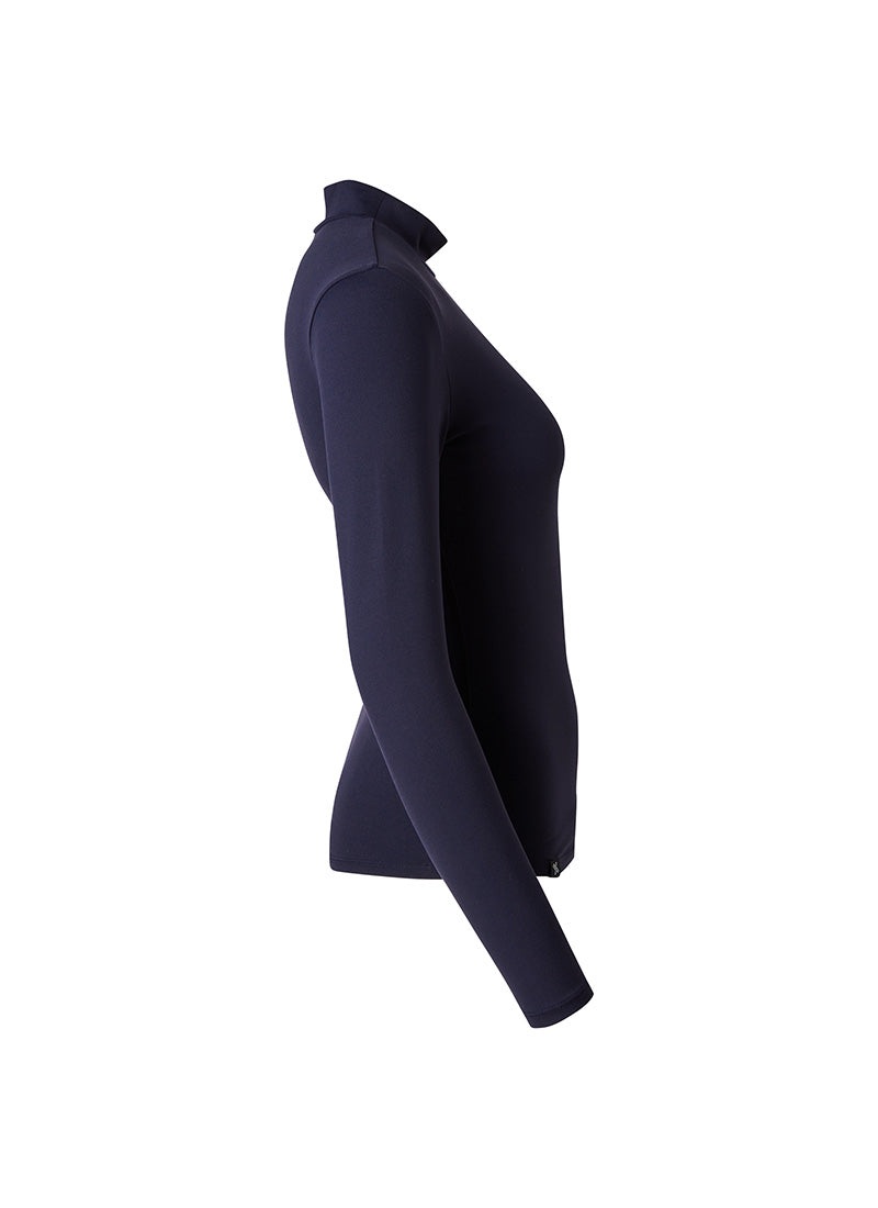 Mock Neck Slimfit Long Sleeve