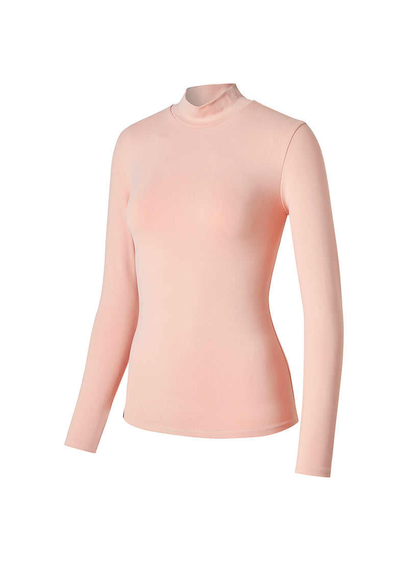 Mock Neck Slimfit Long Sleeve