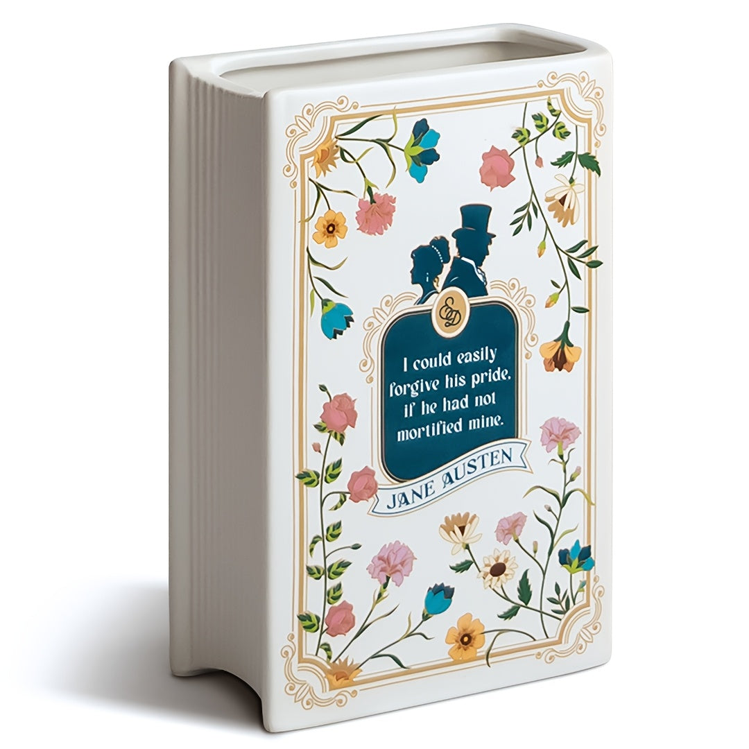 Creative Ceramic Vase in Book Shape - DNVJ