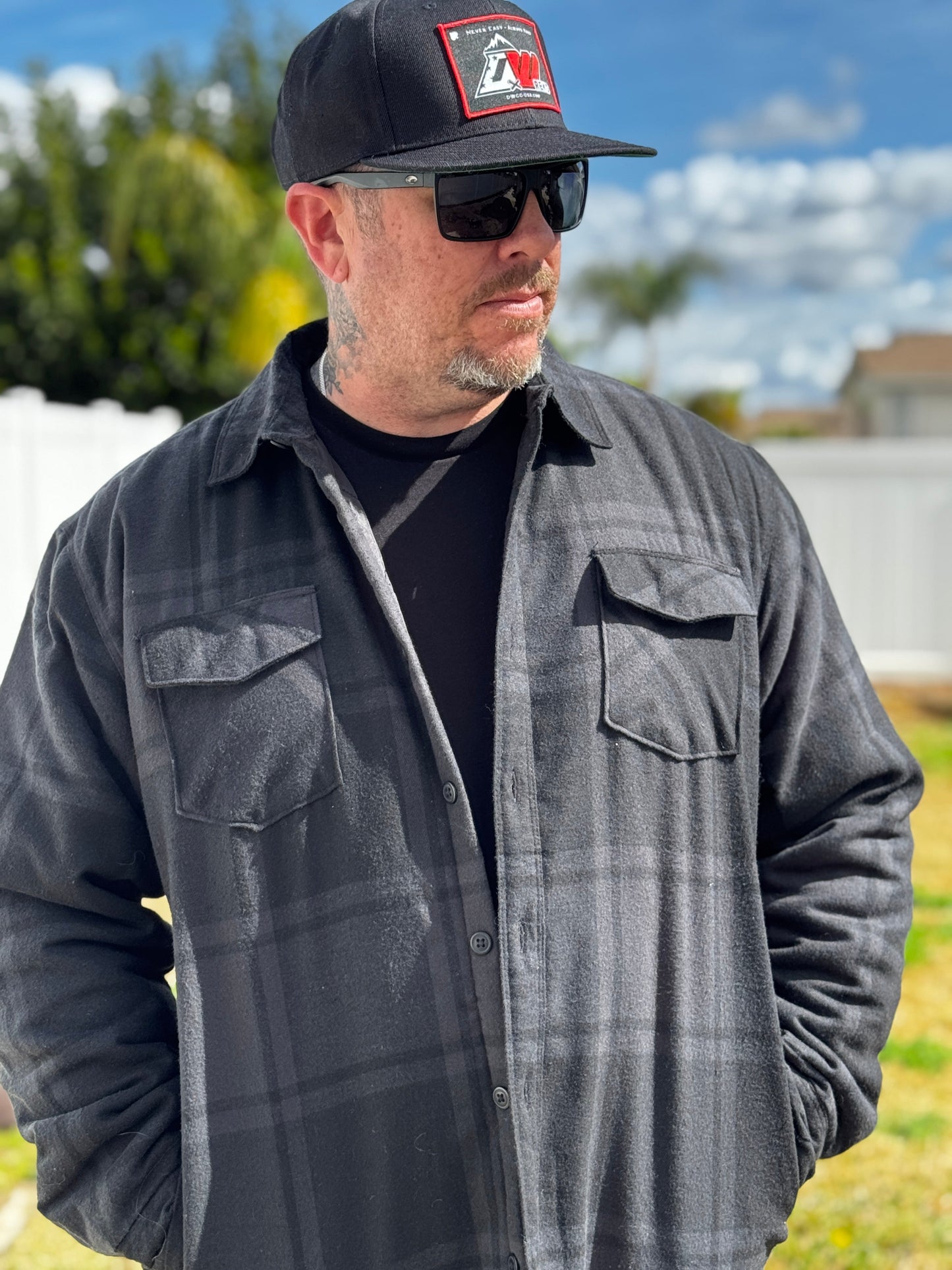 DW Quilted/insulated Flannel Jacket