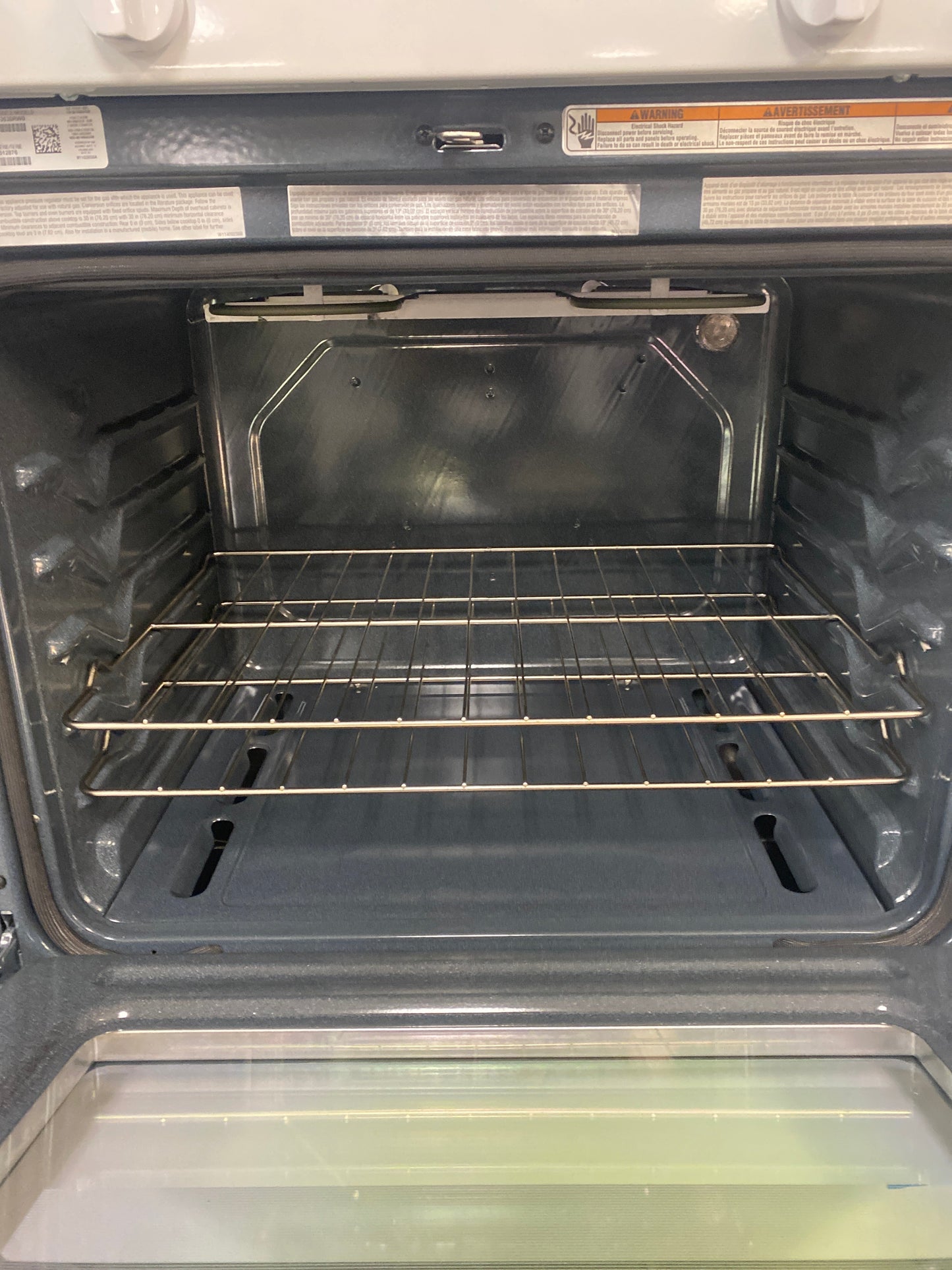 New!!! GE 4-Burner Natural Gas Range