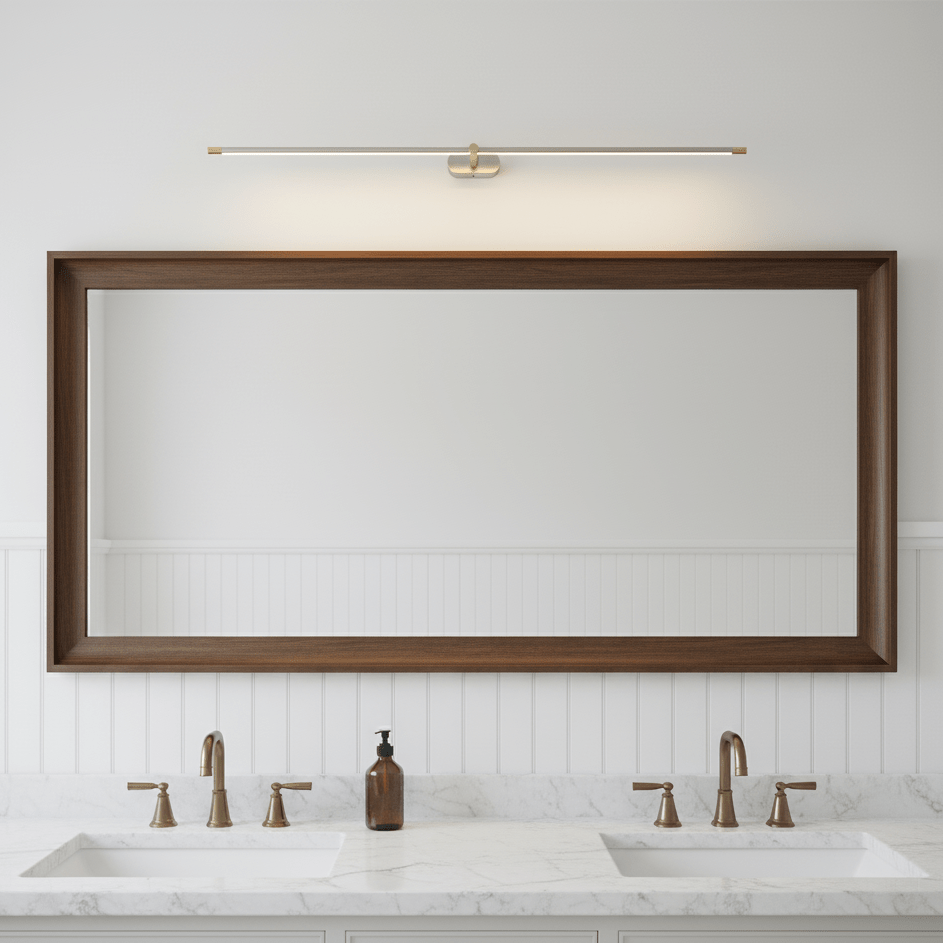 Minimalist Linear Adjustable Wall Light For Picture And Mirror