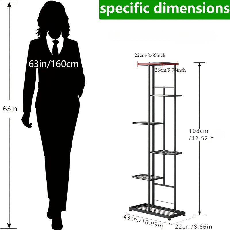 Plant Stand Indoor Metal Storage Rack - DN2L