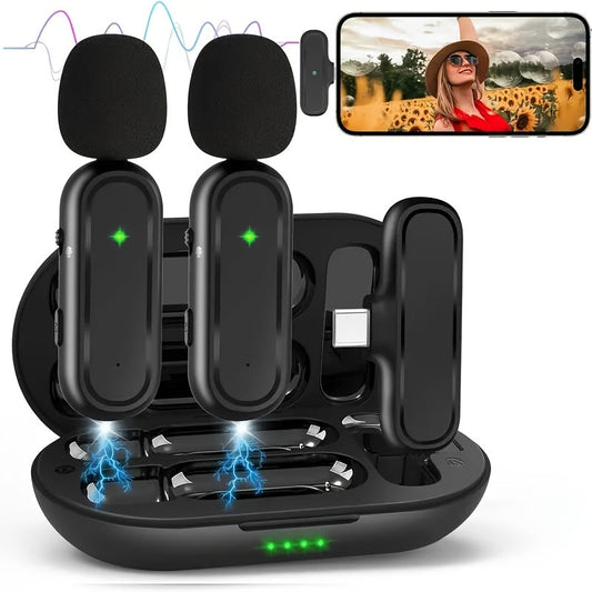 Wireless Lapel Microphone for Smartphones- HMT21LP