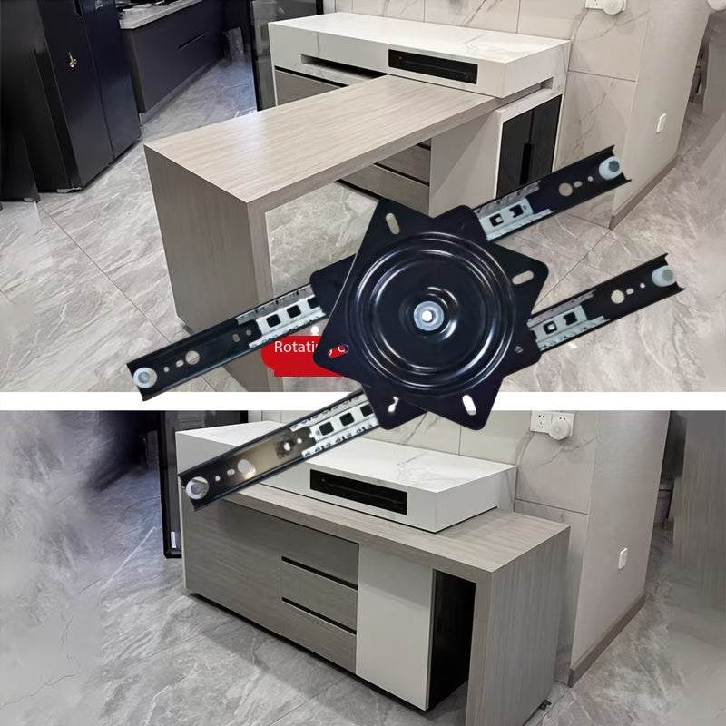Rotatable Slide Rail for Kitchen Island Extension-XIMS