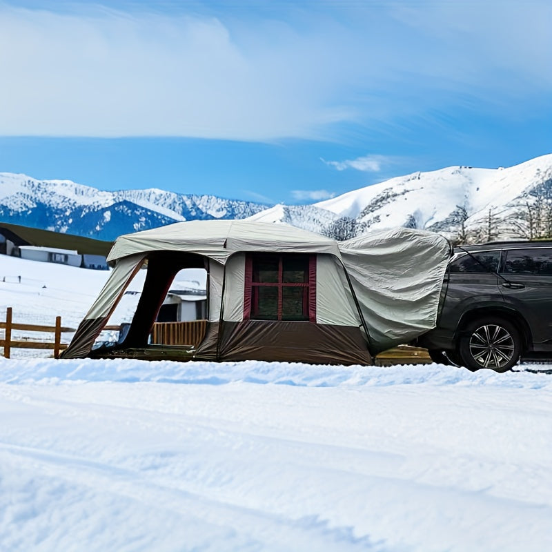 Versatile Outdoor Camping Tent Set for SUVs & Sedans TJR2C4F