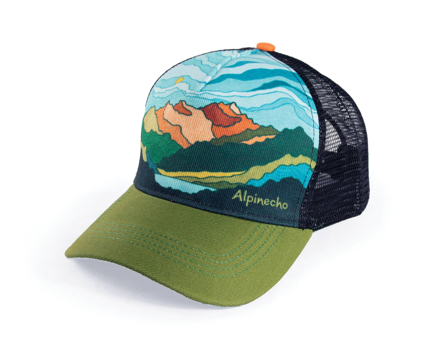 Alpinecho - Mountain Layers Trucker Hat