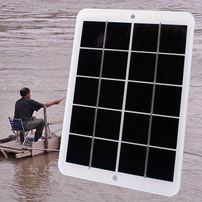 Portable Monocrystalline Solar Charger with USB - TJR6Q3Y