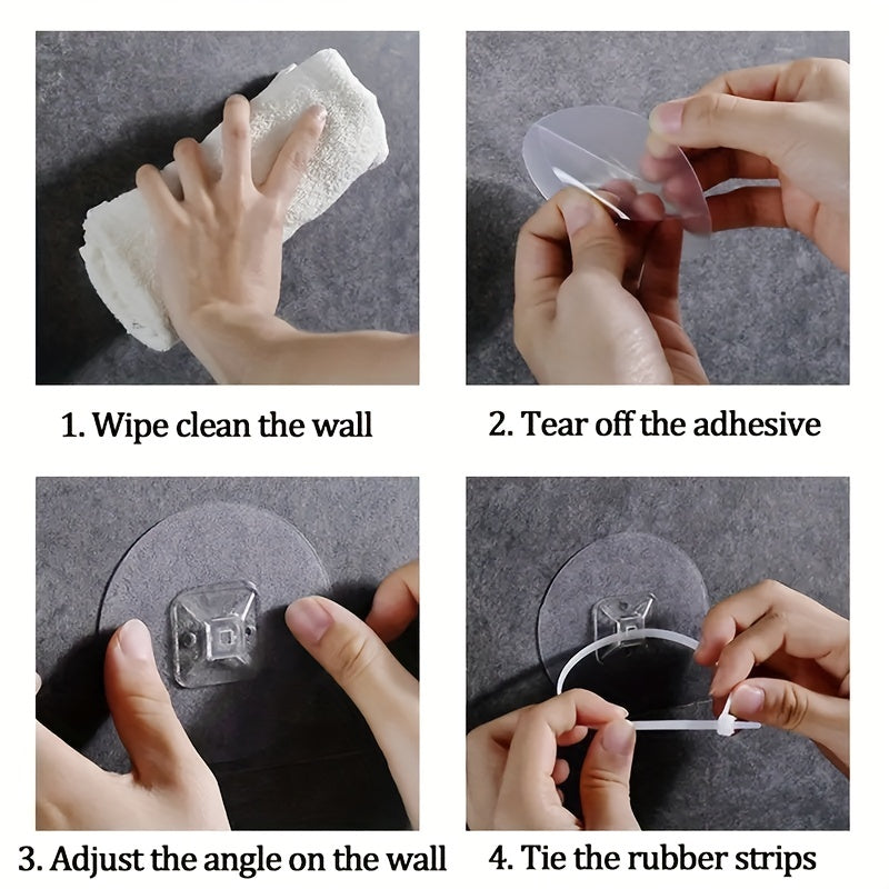 6pcs Wall-Mounted Cabinet Safety Brackets TJR7P4G