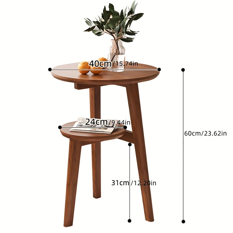 Round Side Table with Tapered Base - MD2M